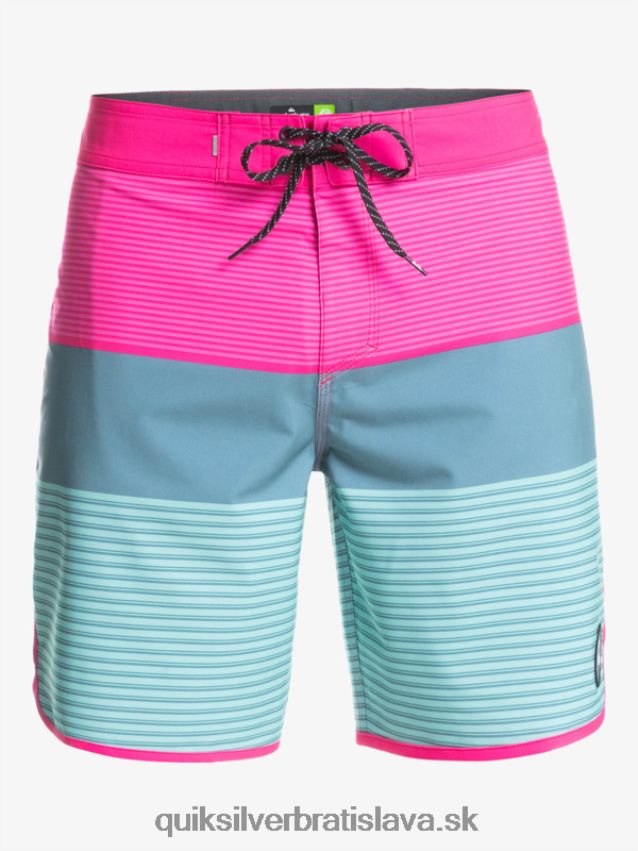 surfsilk tijuana 19 boardshorts Quiksilver muži B80HXR1401 ružová glo
