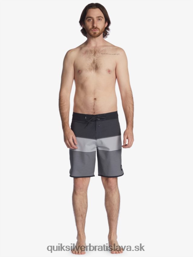 surfsilk tijuana 19 boardshorts Quiksilver muži B80HXR1402 čierna