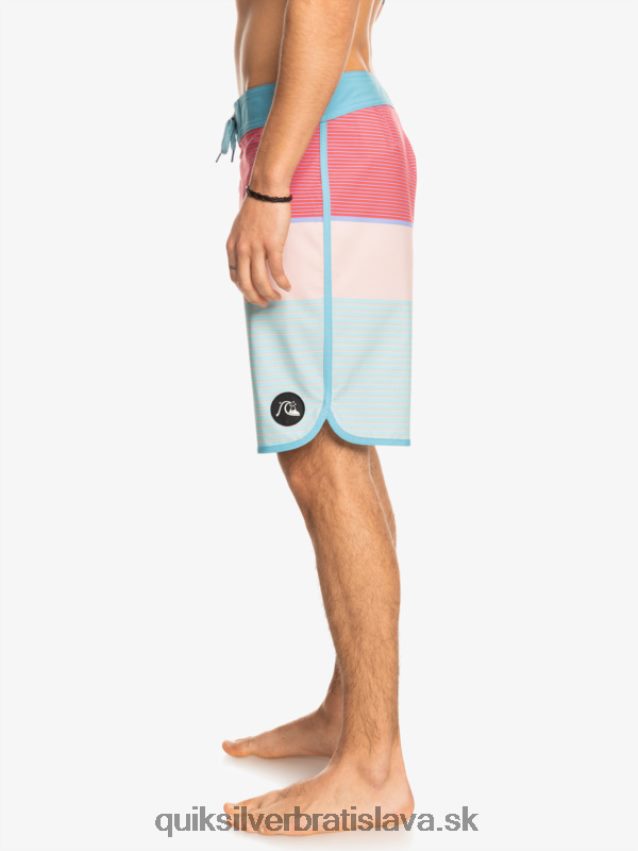 surfsilk tijuana 19 boardshorts Quiksilver muži B80HXR1403 delfská modrá
