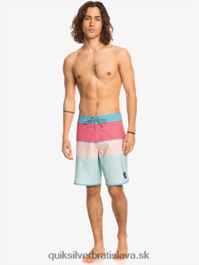 surfsilk tijuana 19 boardshorts Quiksilver muži B80HXR1403 delfská modrá