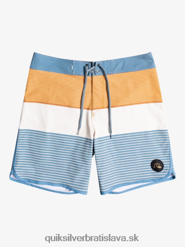 surfsilk tijuana 19 boardshorts Quiksilver muži B80HXR1406 kapitánska modrá