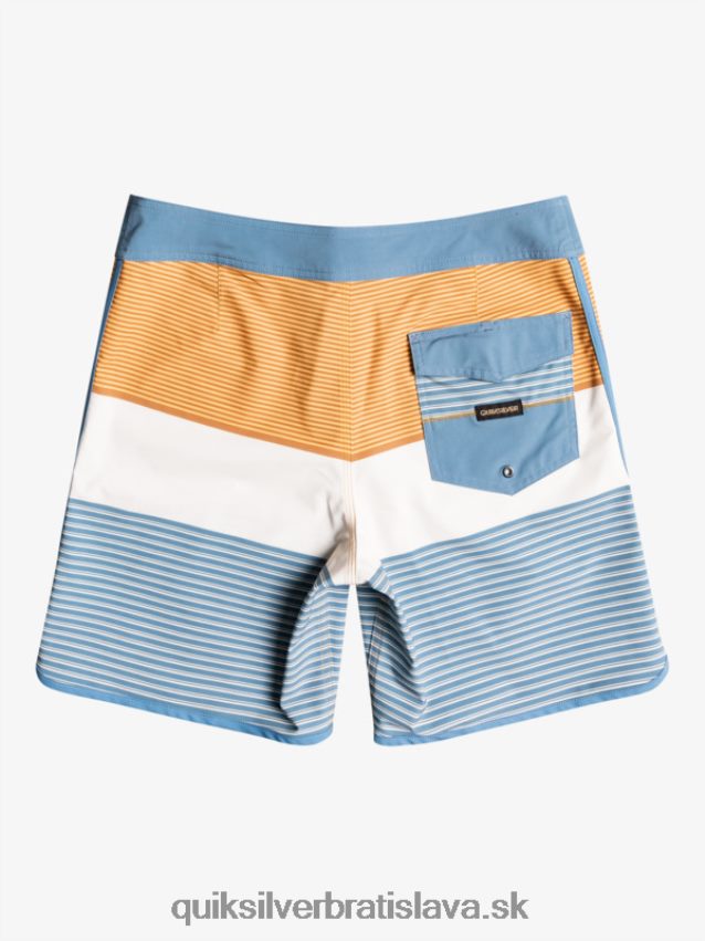 surfsilk tijuana 19 boardshorts Quiksilver muži B80HXR1406 kapitánska modrá
