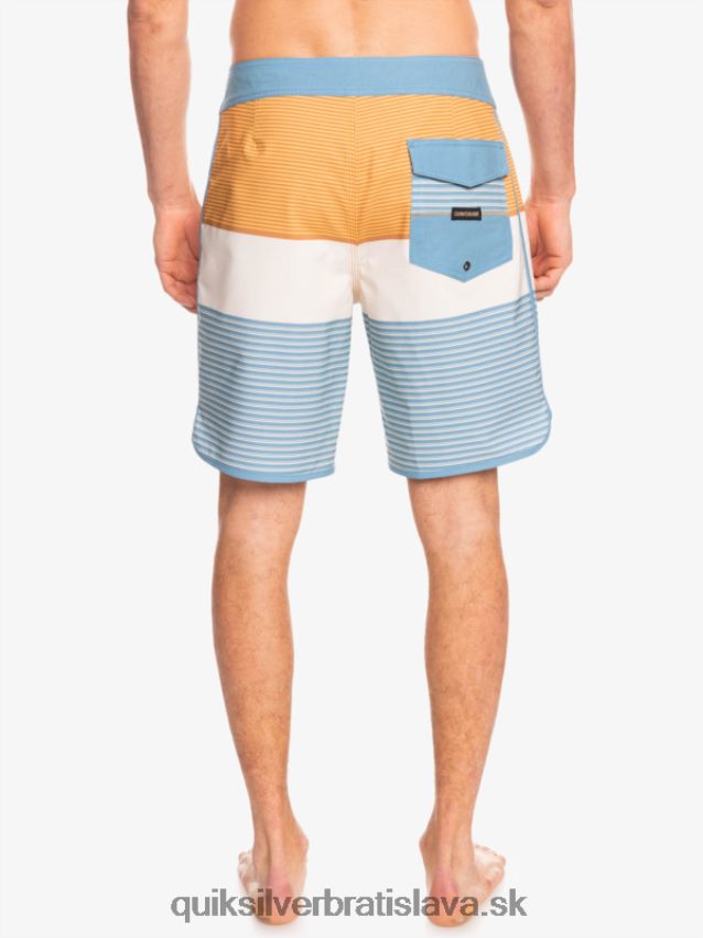 surfsilk tijuana 19 boardshorts Quiksilver muži B80HXR1406 kapitánska modrá