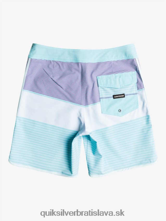 surfsilk tijuana 19 boardshorts Quiksilver muži B80HXR1407 anjelská modrá