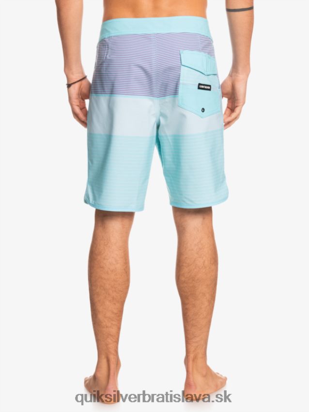 surfsilk tijuana 19 boardshorts Quiksilver muži B80HXR1407 anjelská modrá