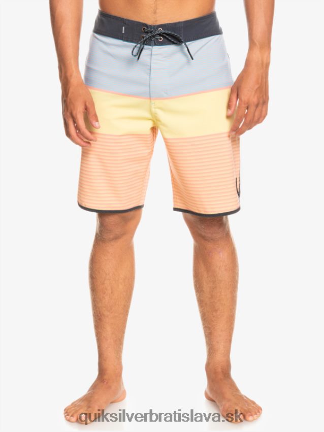 surfsilk tijuana 19 boardshorts Quiksilver muži B80HXR1408 broskyňová ružová