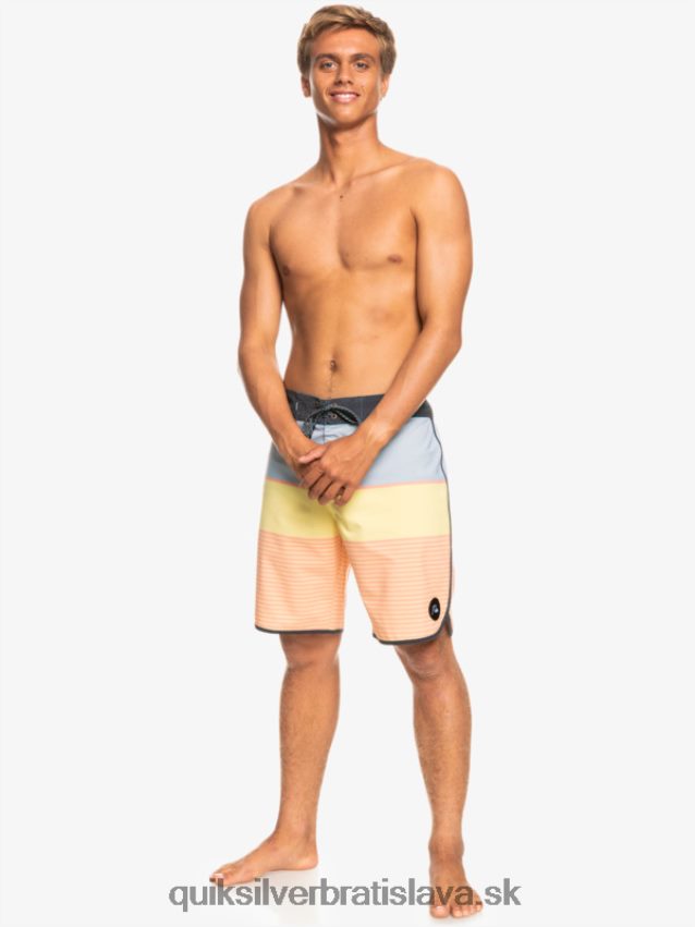 surfsilk tijuana 19 boardshorts Quiksilver muži B80HXR1408 broskyňová ružová