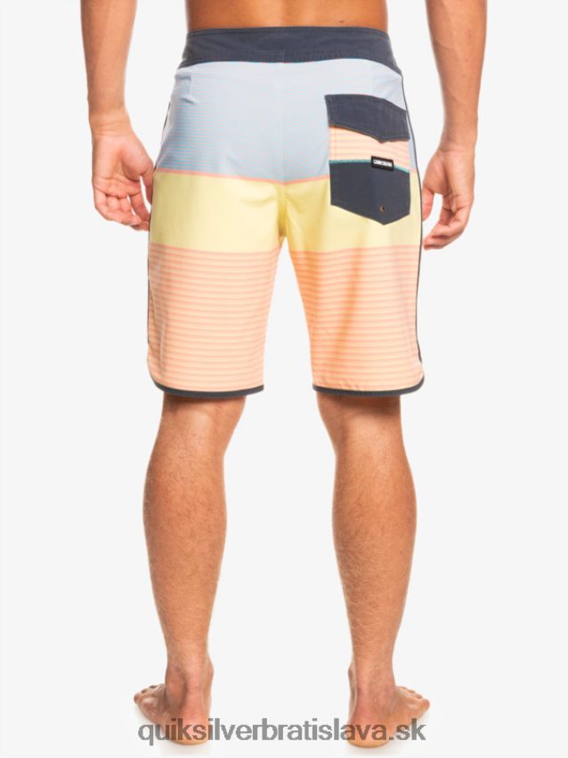 surfsilk tijuana 19 boardshorts Quiksilver muži B80HXR1408 broskyňová ružová