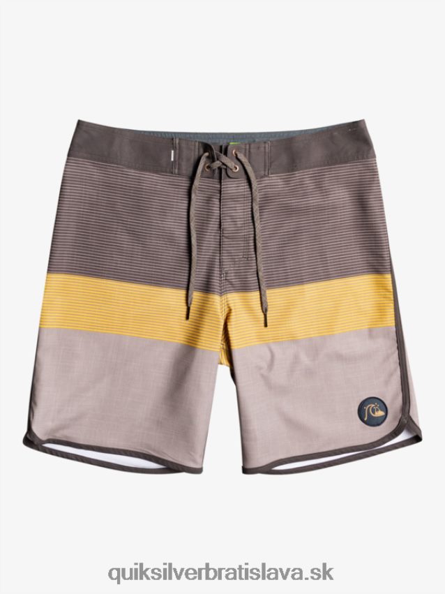 surfsilk tijuana 19 boardshorts Quiksilver muži B80HXR1867 turecká káva