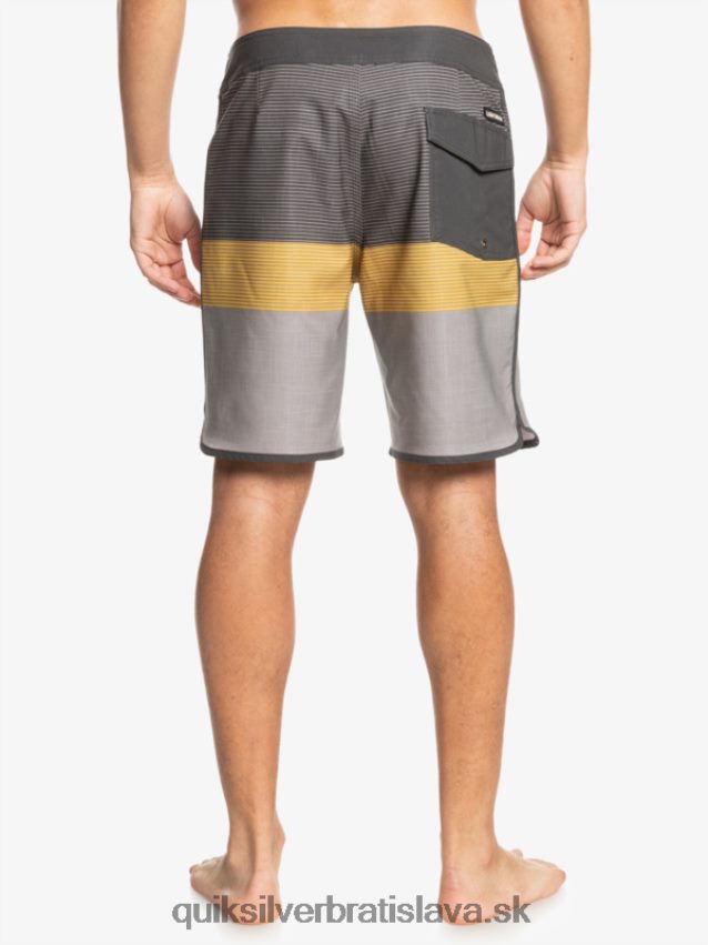 surfsilk tijuana 19 boardshorts Quiksilver muži B80HXR1867 turecká káva