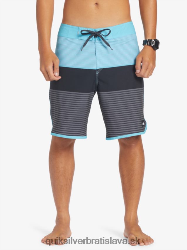 surfsilk tijuana 19 boardshorts Quiksilver muži B80HXR209 riečna modrá
