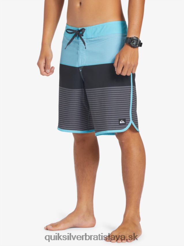 surfsilk tijuana 19 boardshorts Quiksilver muži B80HXR209 riečna modrá