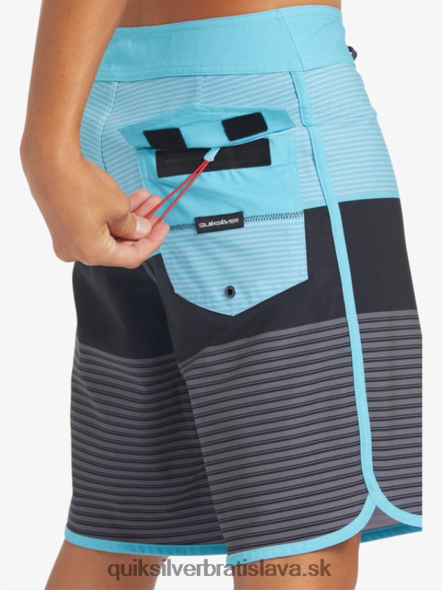 surfsilk tijuana 19 boardshorts Quiksilver muži B80HXR209 riečna modrá