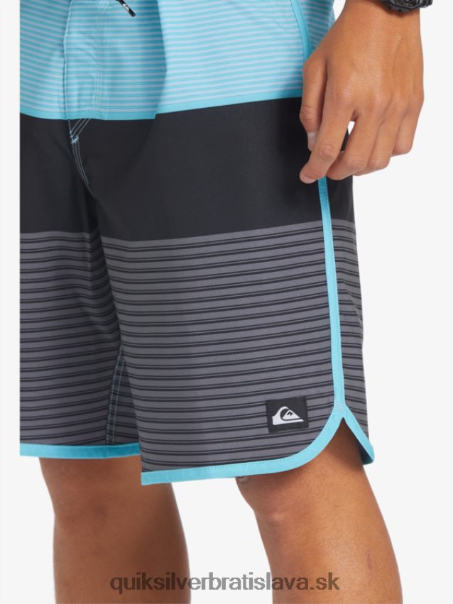 surfsilk tijuana 19 boardshorts Quiksilver muži B80HXR209 riečna modrá