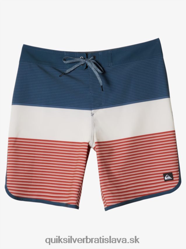 surfsilk tijuana 19 boardshorts Quiksilver muži B80HXR210 polnočné námorníctvo