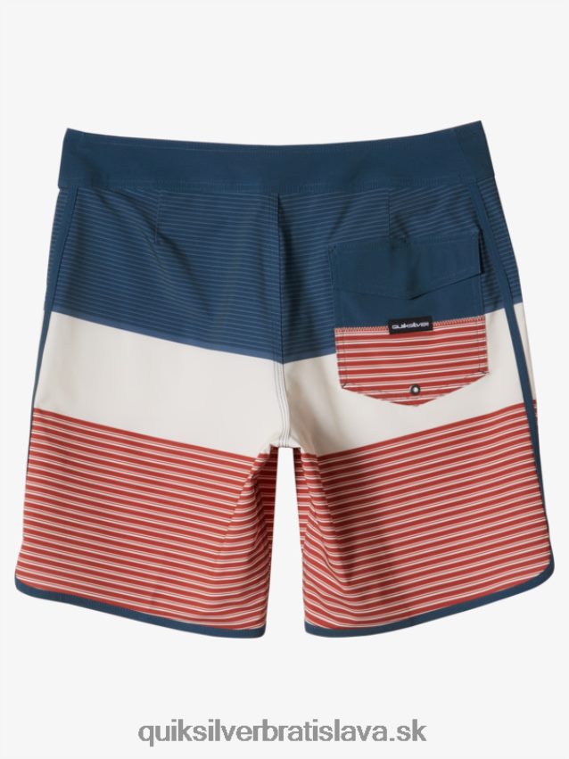 surfsilk tijuana 19 boardshorts Quiksilver muži B80HXR210 polnočné námorníctvo