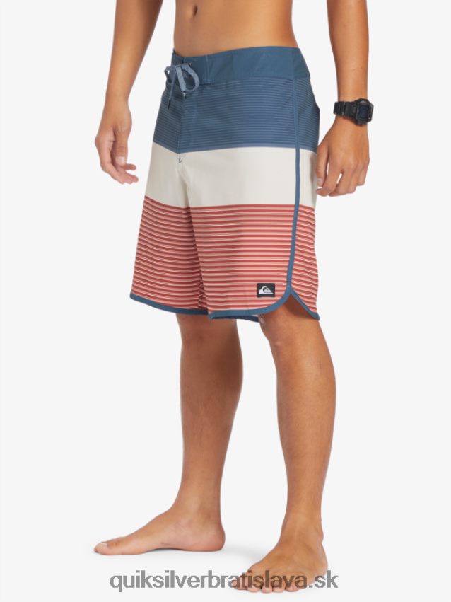 surfsilk tijuana 19 boardshorts Quiksilver muži B80HXR210 polnočné námorníctvo