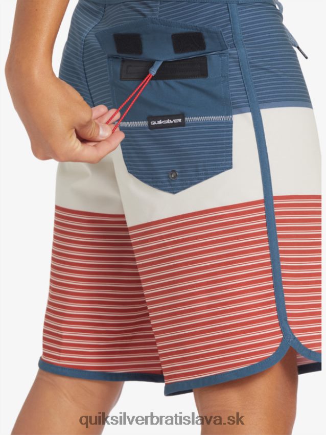 surfsilk tijuana 19 boardshorts Quiksilver muži B80HXR210 polnočné námorníctvo