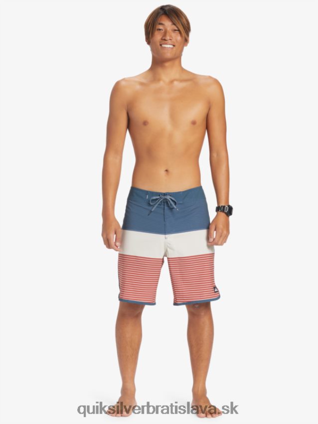 surfsilk tijuana 19 boardshorts Quiksilver muži B80HXR210 polnočné námorníctvo