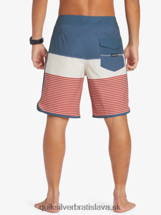 surfsilk tijuana 19 boardshorts Quiksilver muži B80HXR210 polnočné námorníctvo