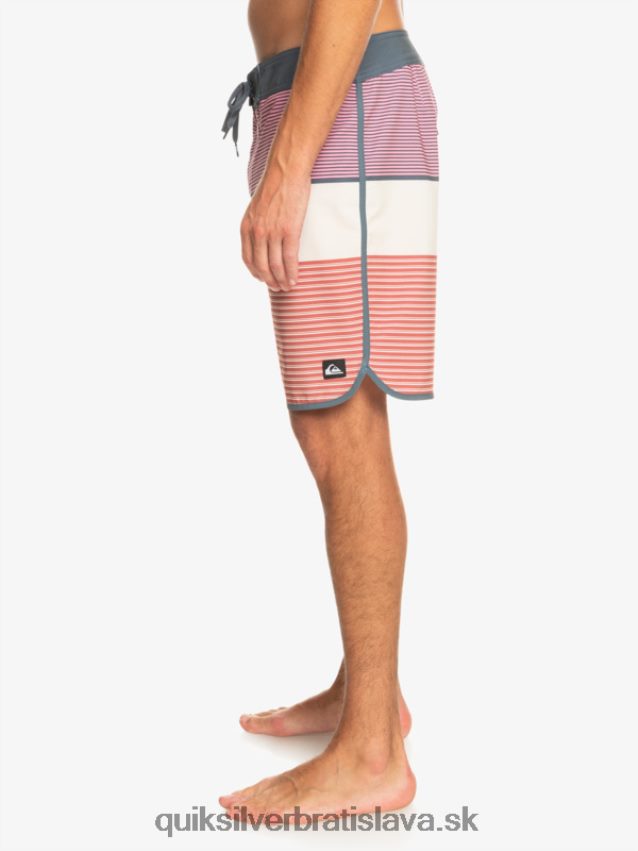 surfsilk tijuana 19 boardshorts Quiksilver muži B80HXR211 marasala