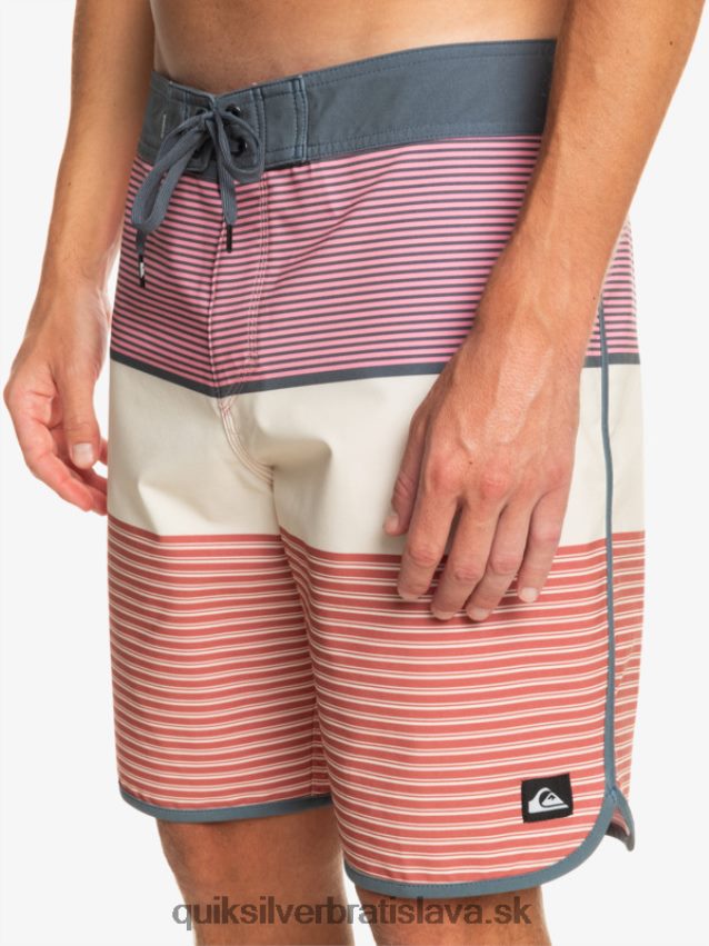 surfsilk tijuana 19 boardshorts Quiksilver muži B80HXR211 marasala