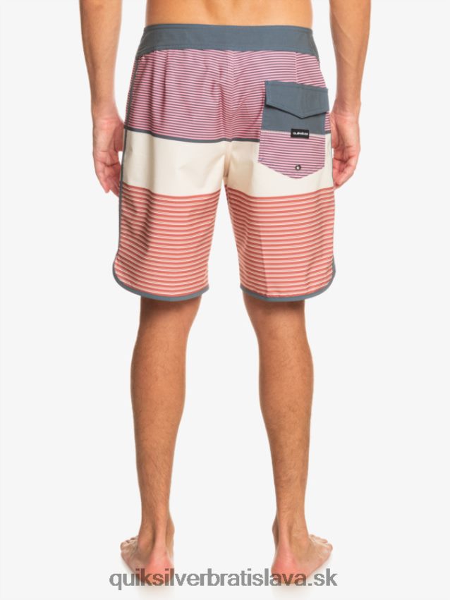 surfsilk tijuana 19 boardshorts Quiksilver muži B80HXR211 marasala
