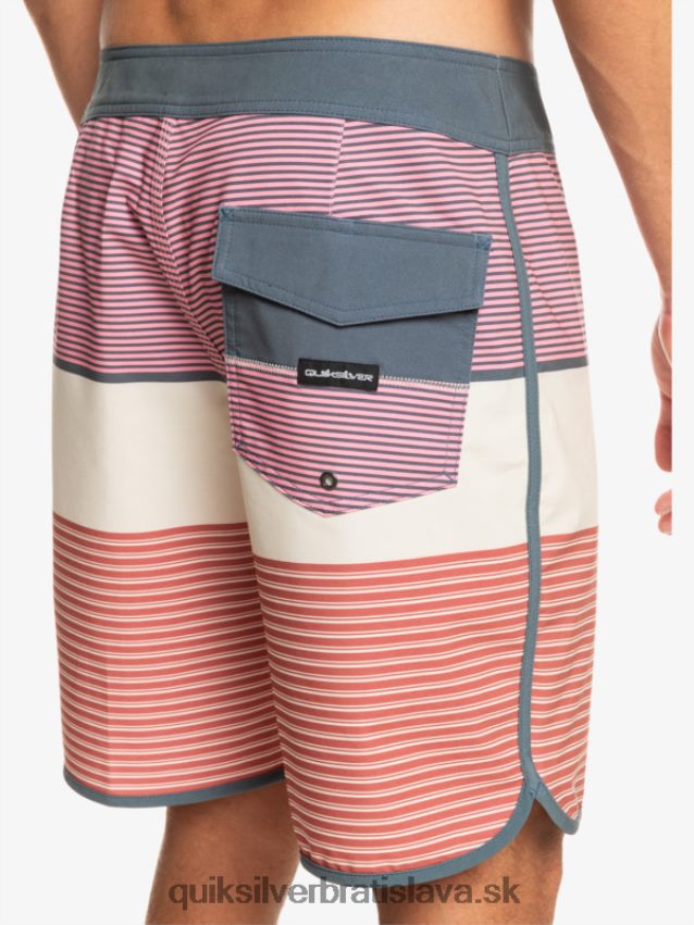 surfsilk tijuana 19 boardshorts Quiksilver muži B80HXR211 marasala