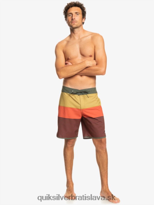 surfsilk tijuana 19 boardshorts Quiksilver muži B80HXR213 tymián