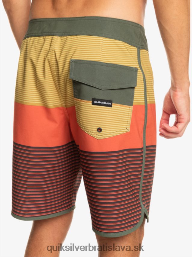surfsilk tijuana 19 boardshorts Quiksilver muži B80HXR213 tymián