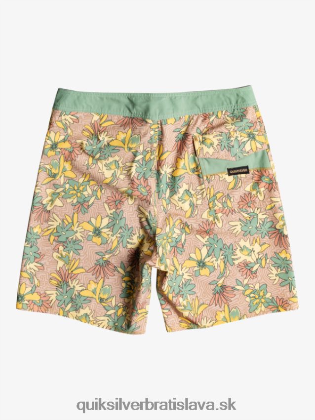 surfsilk vypral 18 kraťasov Quiksilver muži B80HXR1754 zlatý prút
