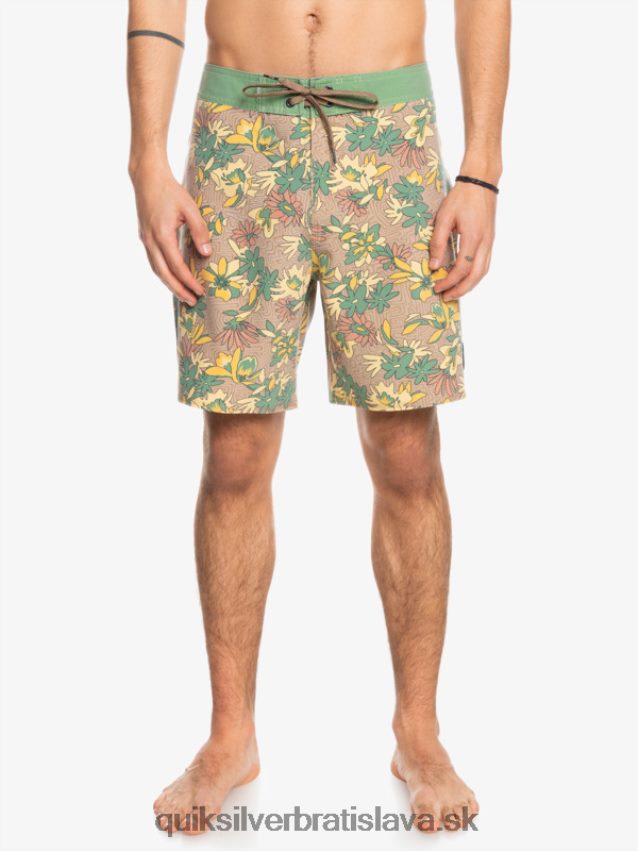 surfsilk vypral 18 kraťasov Quiksilver muži B80HXR1754 zlatý prút