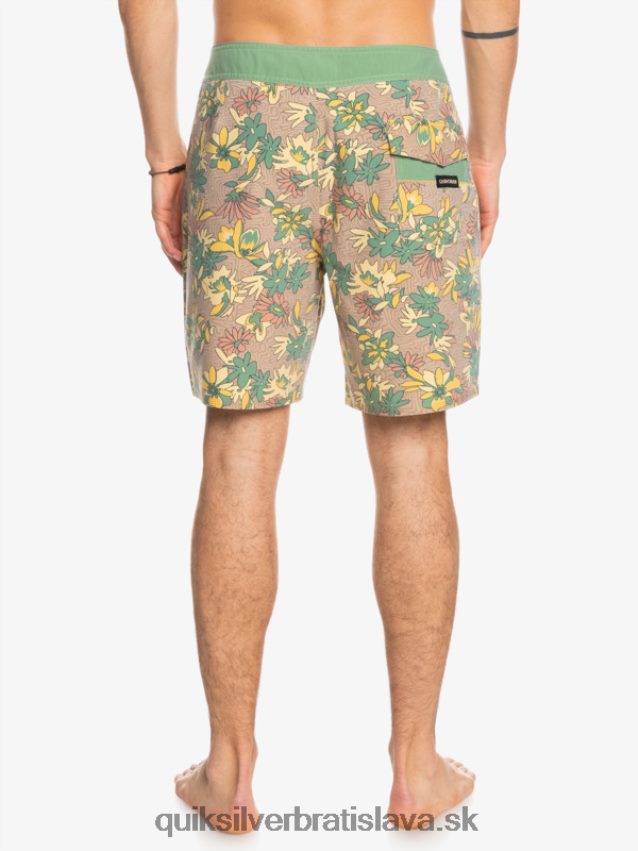 surfsilk vypral 18 kraťasov Quiksilver muži B80HXR1754 zlatý prút