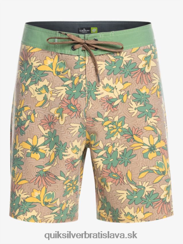 surfsilk vypral 18 kraťasov Quiksilver muži B80HXR1754 zlatý prút