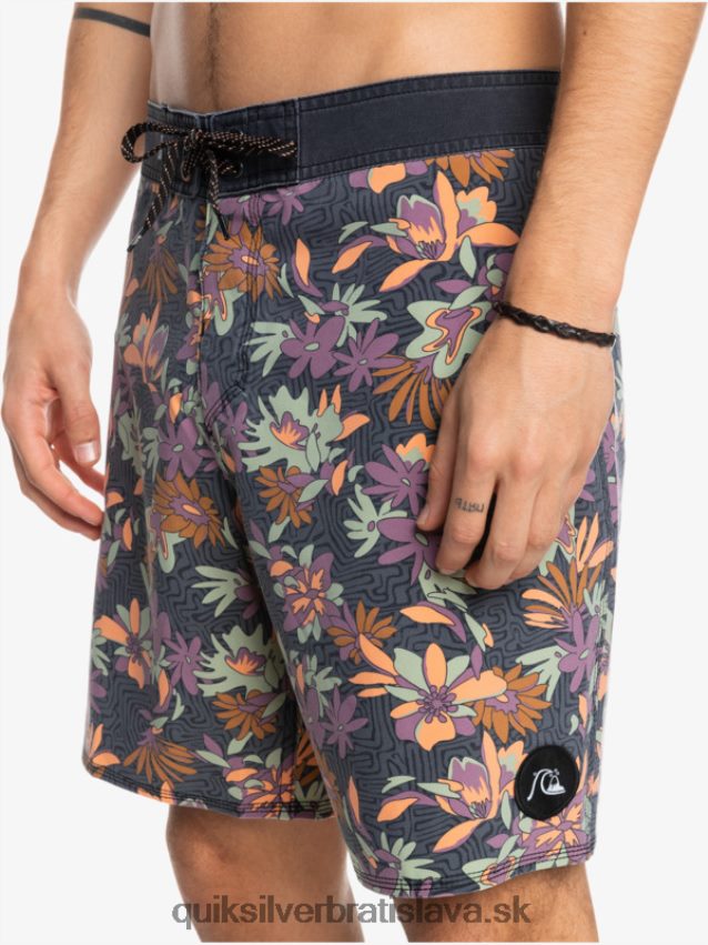 surfsilk vypral 18 kraťasov Quiksilver muži B80HXR1756 železná brána