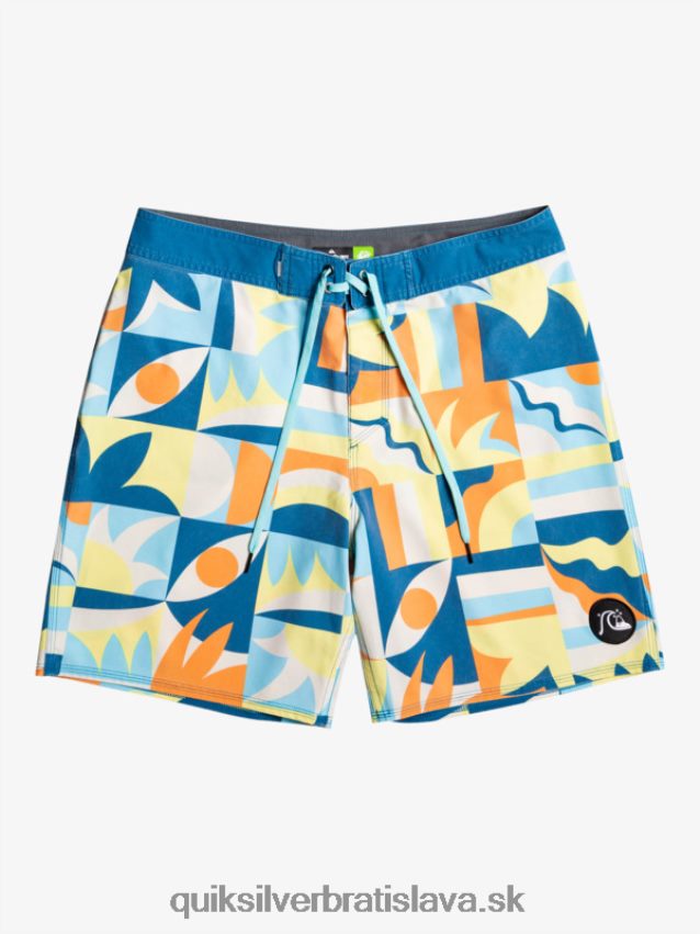 surfsilk vypral 18 kraťasov Quiksilver muži B80HXR1759 námorný prístav