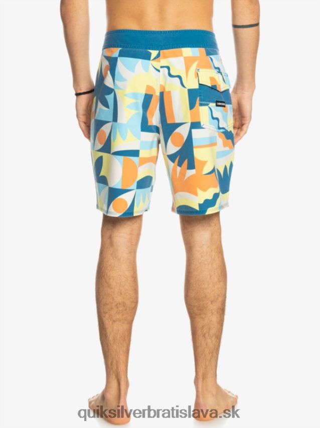 surfsilk vypral 18 kraťasov Quiksilver muži B80HXR1759 námorný prístav