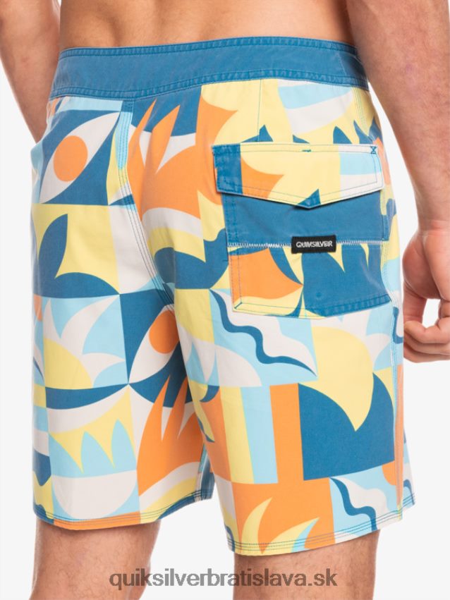 surfsilk vypral 18 kraťasov Quiksilver muži B80HXR1759 námorný prístav
