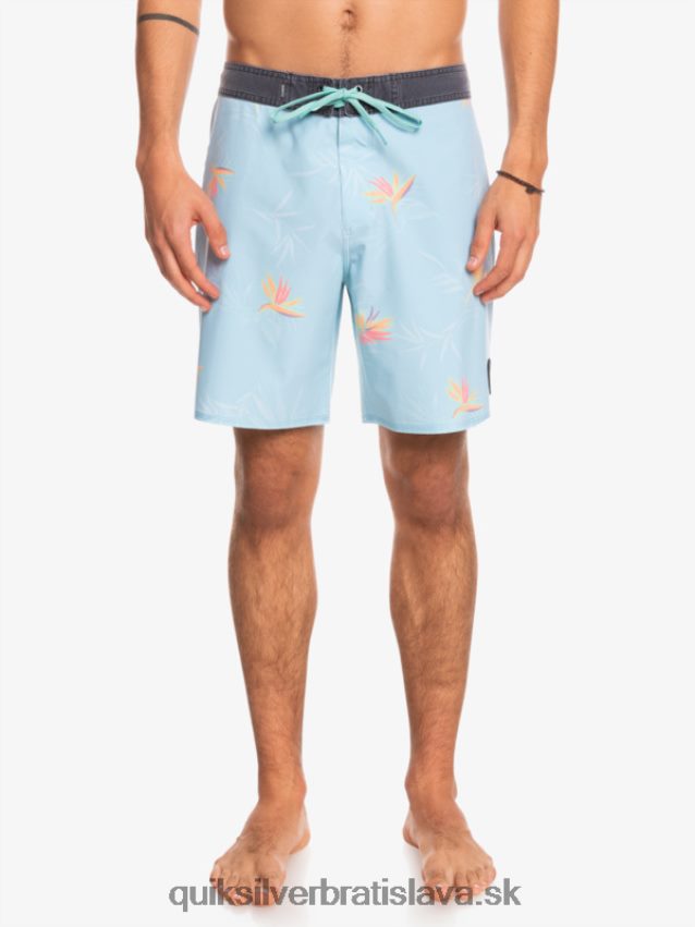 surfsilk vypral 18 kraťasov Quiksilver muži B80HXR1760 anjelská modrá