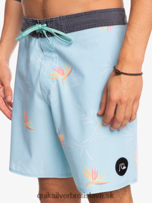 surfsilk vypral 18 kraťasov Quiksilver muži B80HXR1760 anjelská modrá