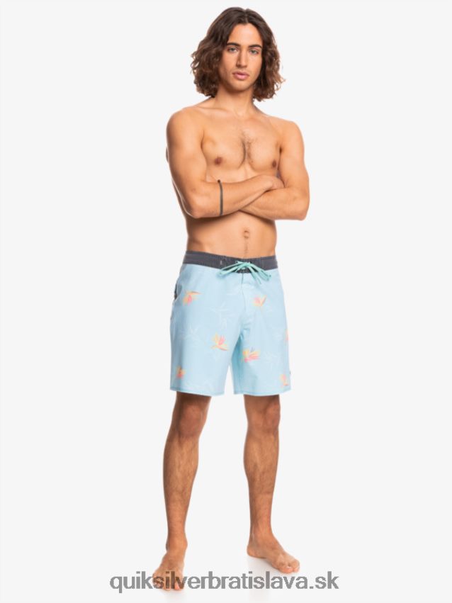 surfsilk vypral 18 kraťasov Quiksilver muži B80HXR1760 anjelská modrá