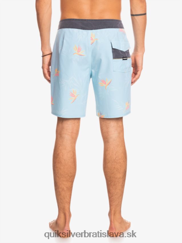 surfsilk vypral 18 kraťasov Quiksilver muži B80HXR1760 anjelská modrá