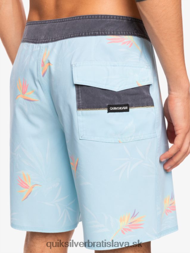 surfsilk vypral 18 kraťasov Quiksilver muži B80HXR1760 anjelská modrá