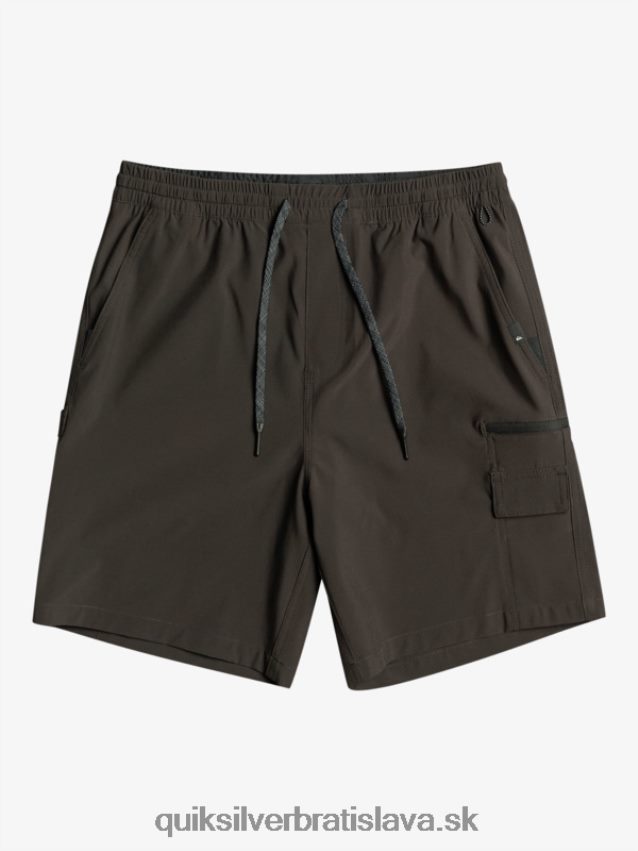 taxer cargo 18 obojživelných šortiek Quiksilver muži B80HXR251 asfaltka