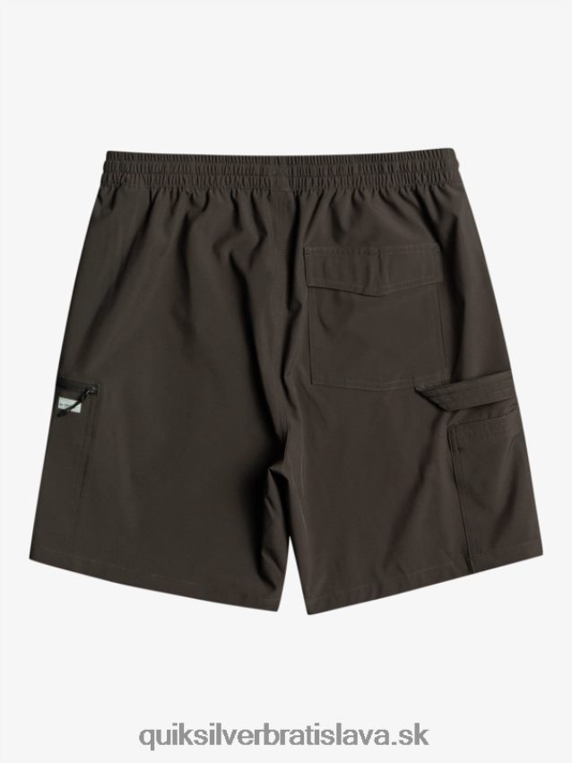 taxer cargo 18 obojživelných šortiek Quiksilver muži B80HXR251 asfaltka