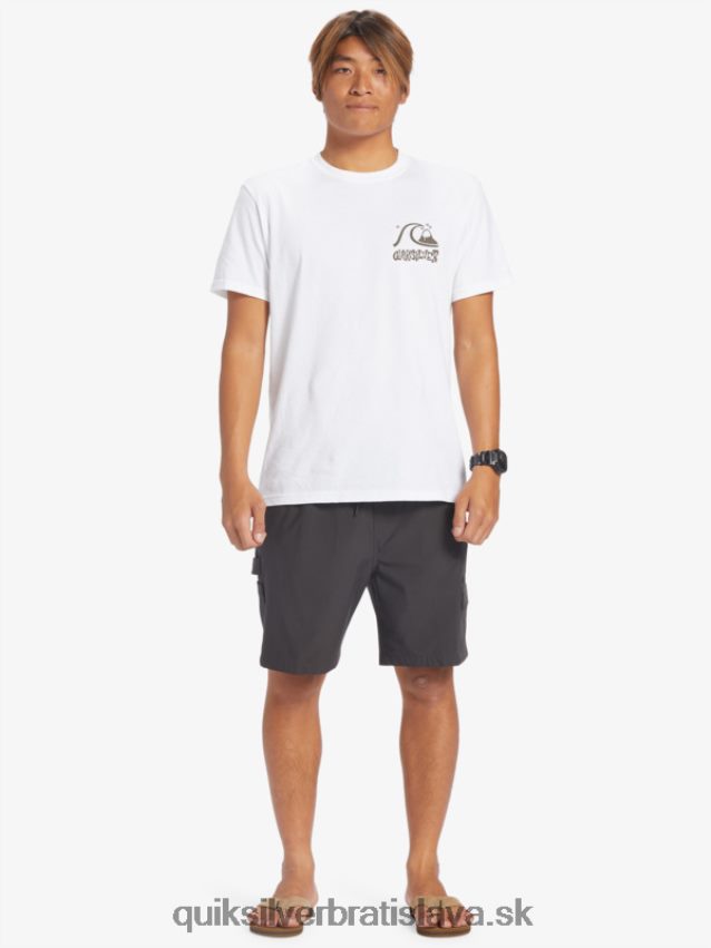 taxer cargo 18 obojživelných šortiek Quiksilver muži B80HXR251 asfaltka