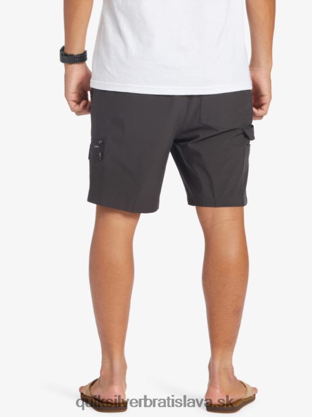 taxer cargo 18 obojživelných šortiek Quiksilver muži B80HXR251 asfaltka