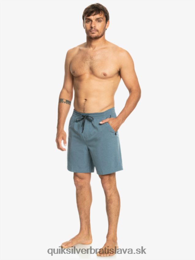 taxer heather 18 obojživelných šortiek Quiksilver muži B80HXR302 Beringovo more