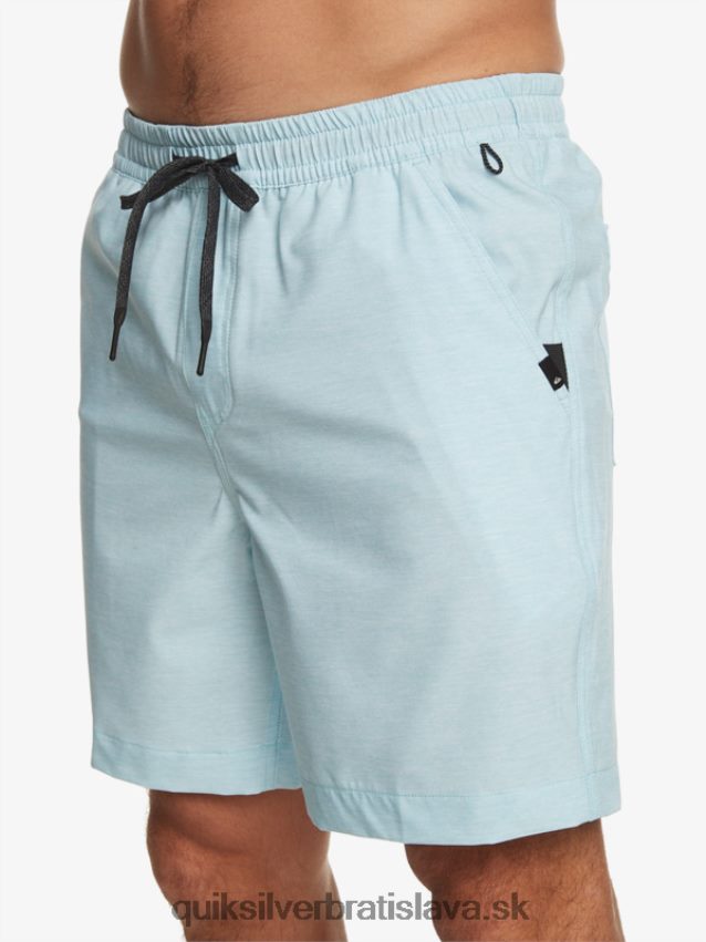 taxer heather 18 obojživelných šortiek Quiksilver muži B80HXR304 nebesky modrý vres