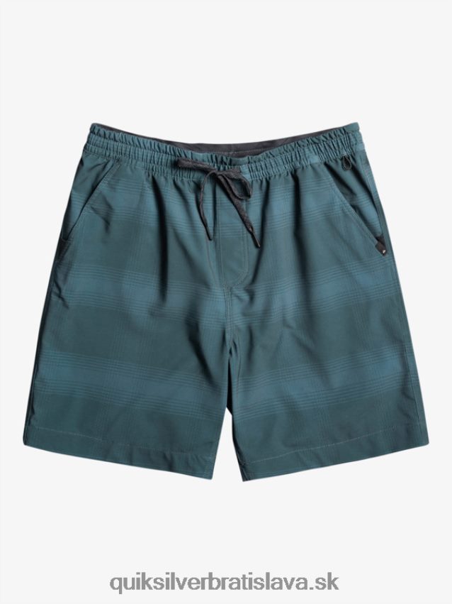taxer print 18 obojživelných šortiek Quiksilver muži B80HXR103 Beringovo more